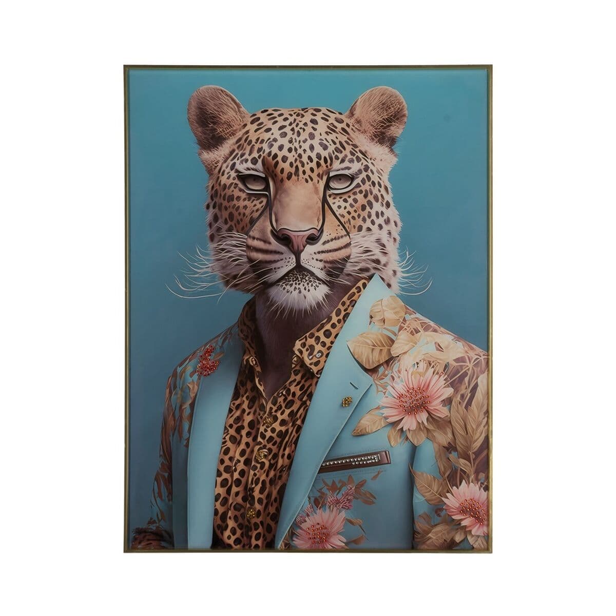 Bild Aluminium Verre trempé 60 x 6 x 80 cm — Bild 1