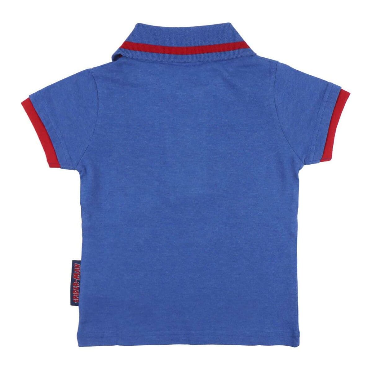 Kurzarm-T-Shirt für Kinder Spider-Man Blau — Bild 1