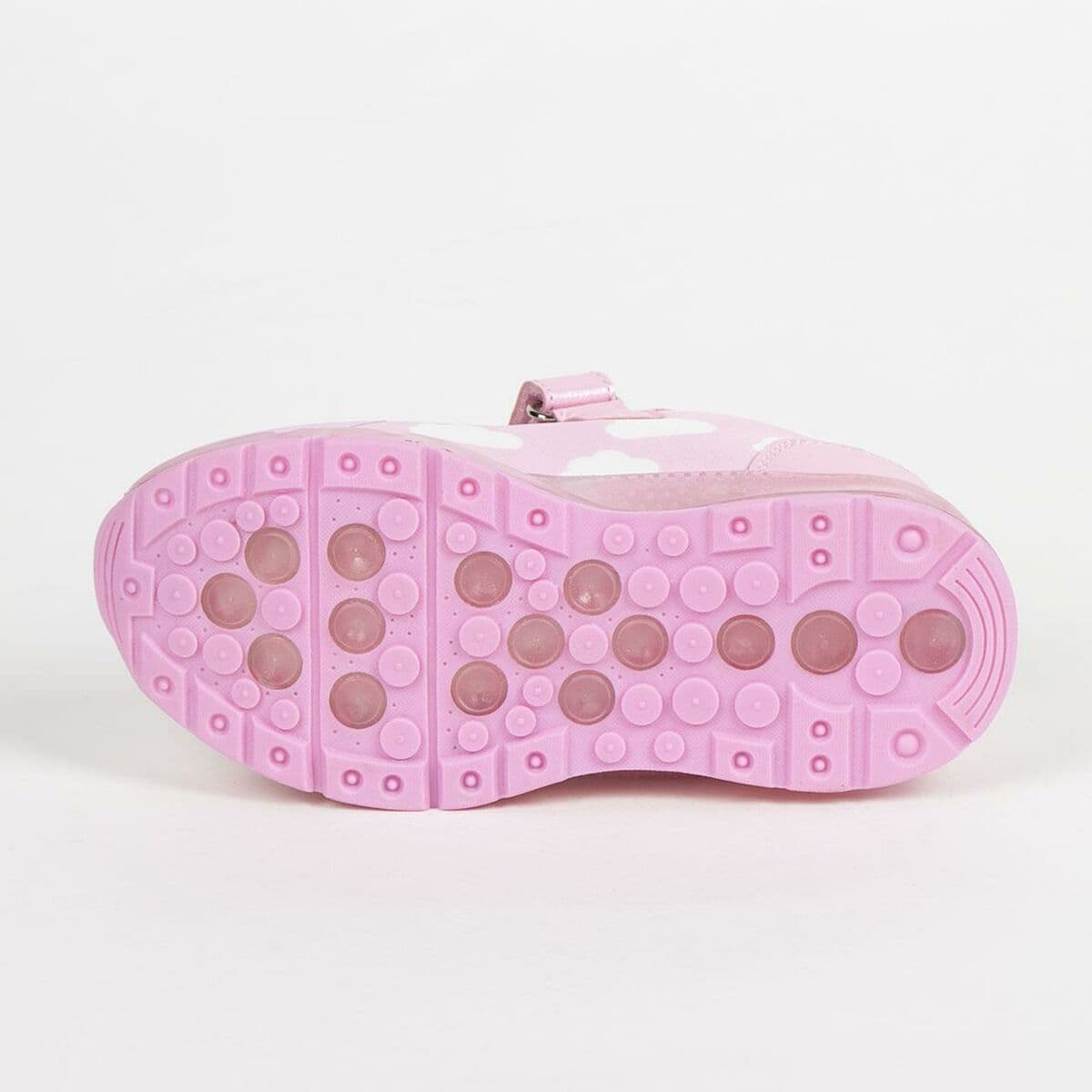 Turnschuhe mit LED Minnie Mouse Rosa - Thumbnail 4