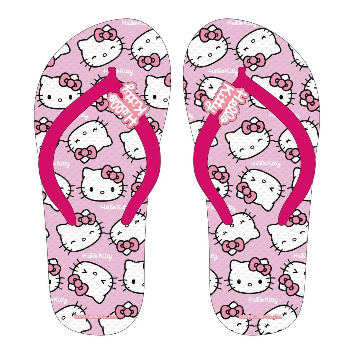 Schwimmbad-Slipper Hello Kitty Rosa — Bild 1
