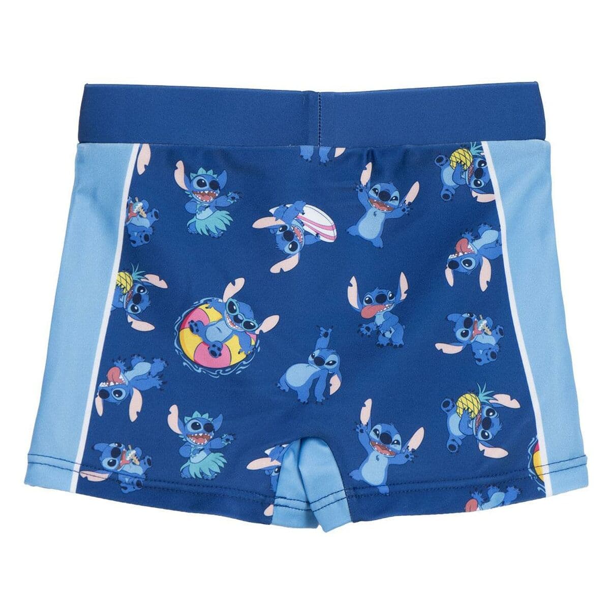 Jungen-Badeshorts Stitch Dunkelblau - Thumbnail 2