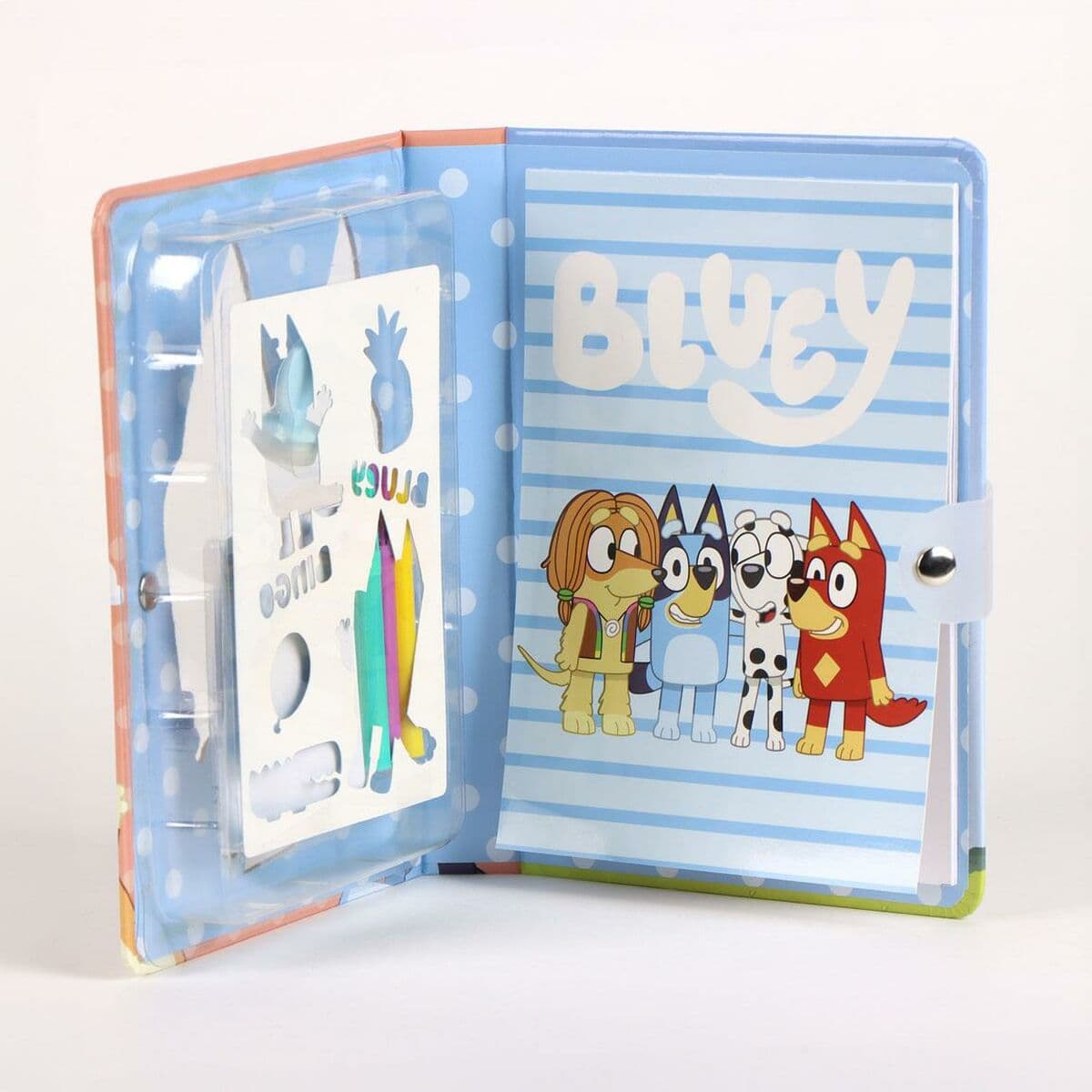 Papierwaren-Set Bluey 8 Stücke - Thumbnail 4