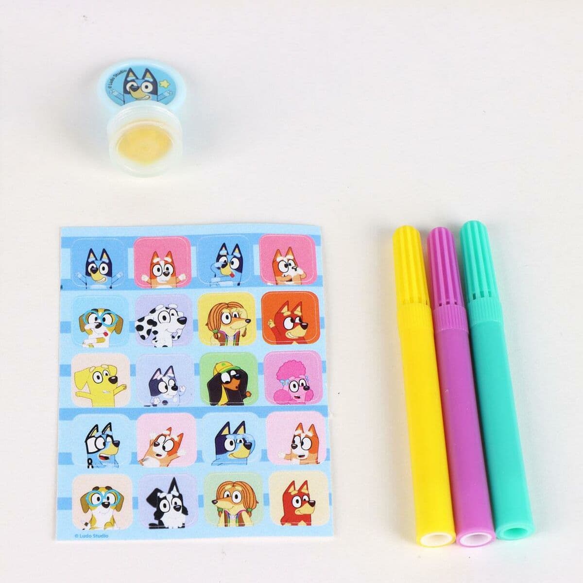 Papierwaren-Set Bluey 8 Stücke - Thumbnail 6