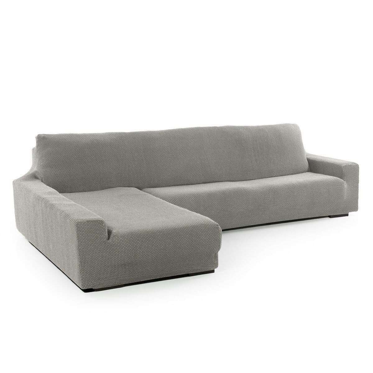 Bezug für Chaiselongue mit langem Arm links Sofaskins NIAGARA Grau (Restauriert B) — Bild 1