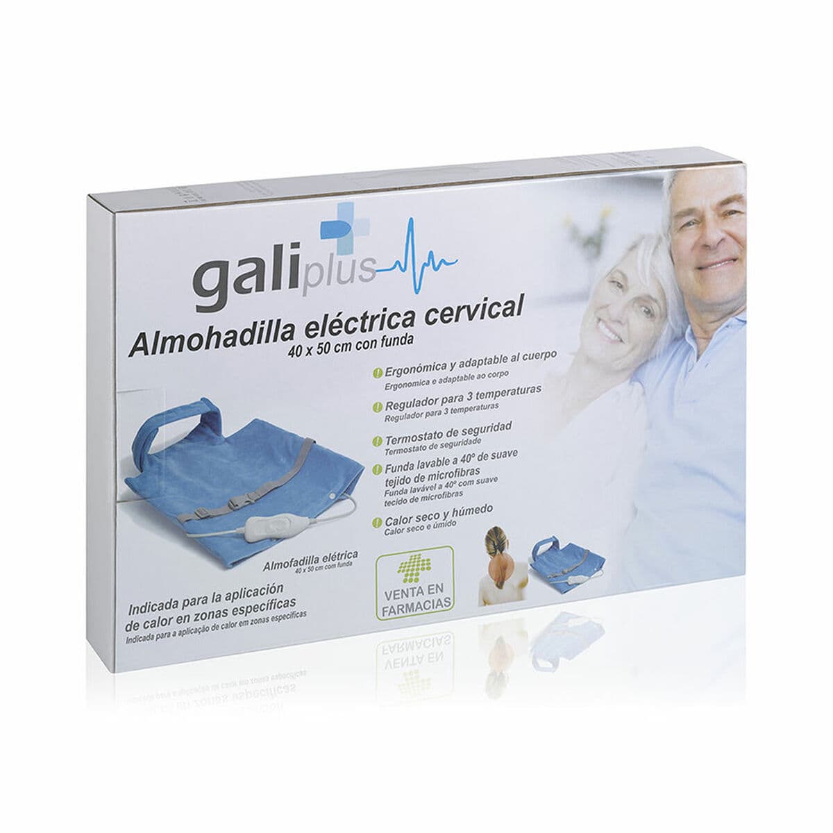 Elektrische Kissen für Rücken und Nacken Galiplus ELECTROMEDICINA — Bild 1