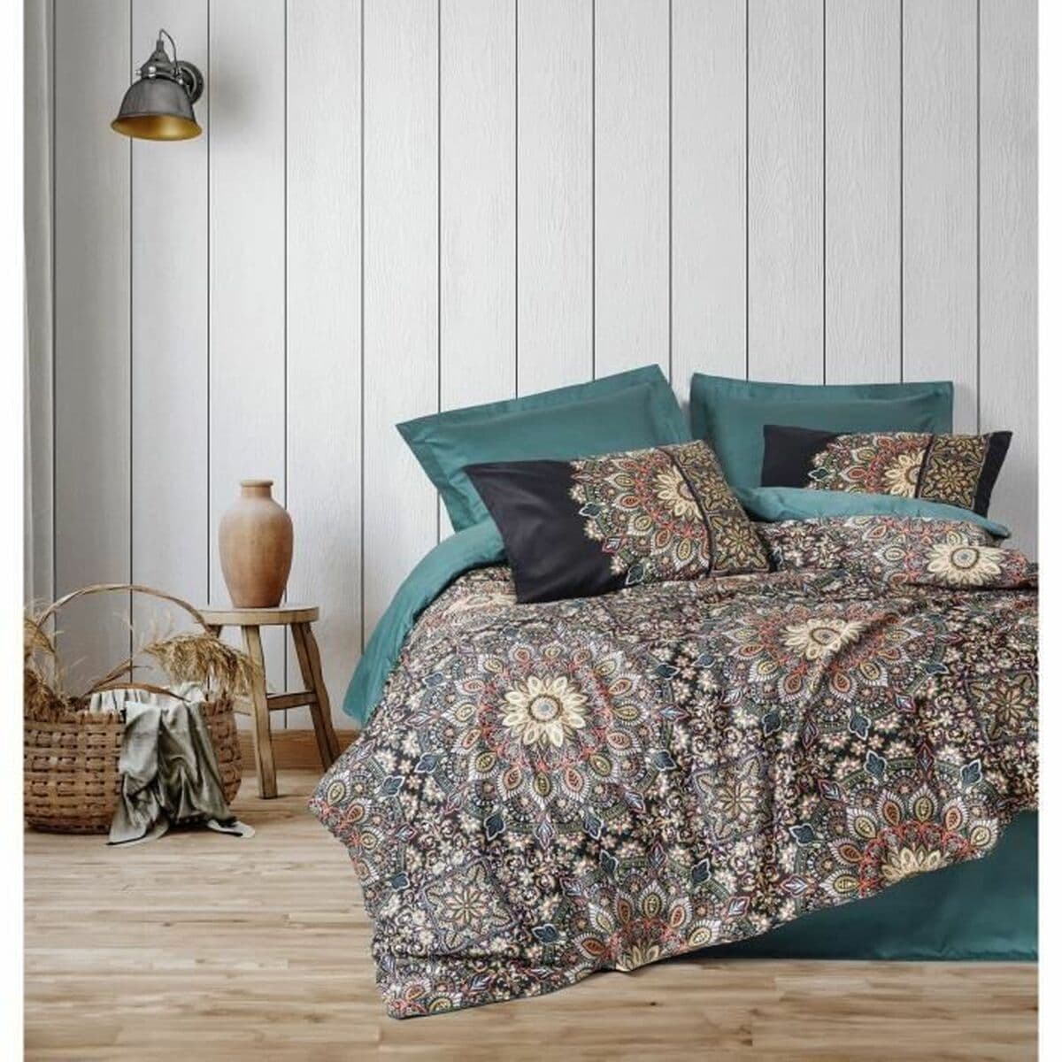 Bettbezug-Set Bunt 220 x 240 cm — Bild 1