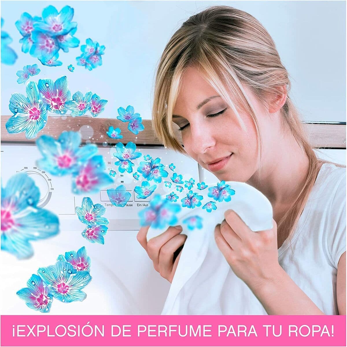 Weichspüler für Kleidung Lenor UNSTOPPABLES April Fresh 195 g - Thumbnail 4