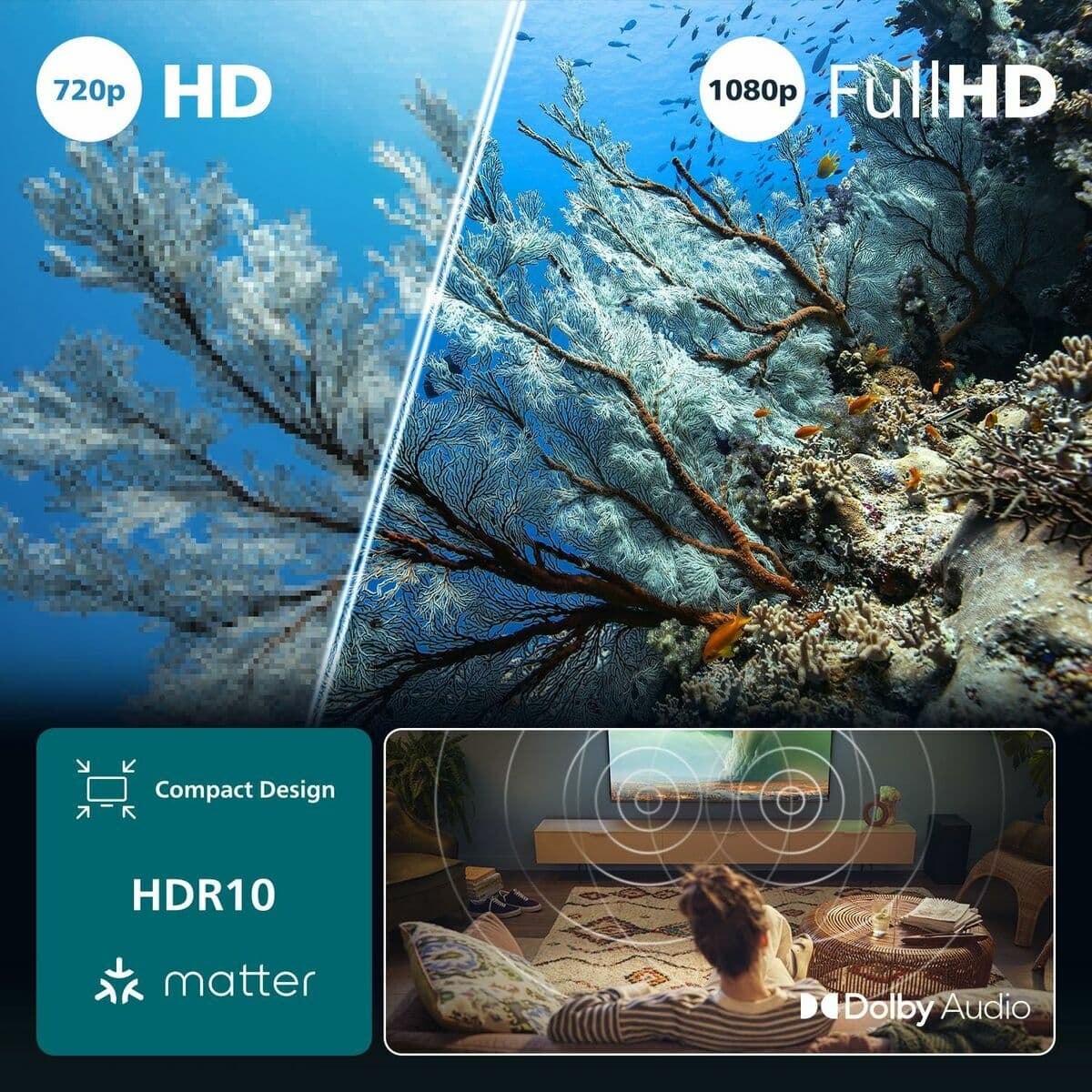 Smart TV Philips 40PFS6000/12 40" LED Full HD - Thumbnail 7