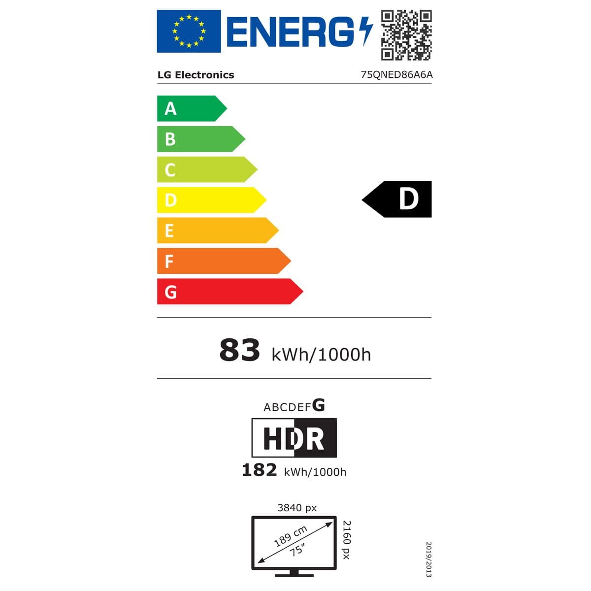 Smart TV LG 75QNED86A6A  75 75" 4K Ultra HD LED HDR LCD AMD FreeSync QNED (Restauriert A) - Thumbnail 3