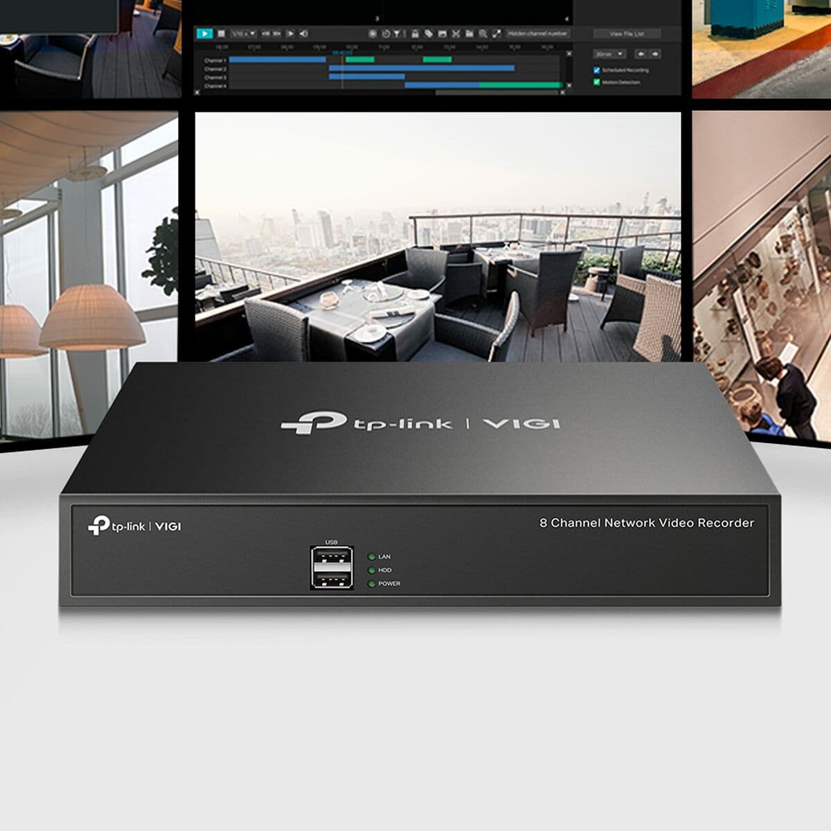 Videoaufzeichner im Netz TP-Link VIGI NVR1004H 10 TB - Thumbnail 7