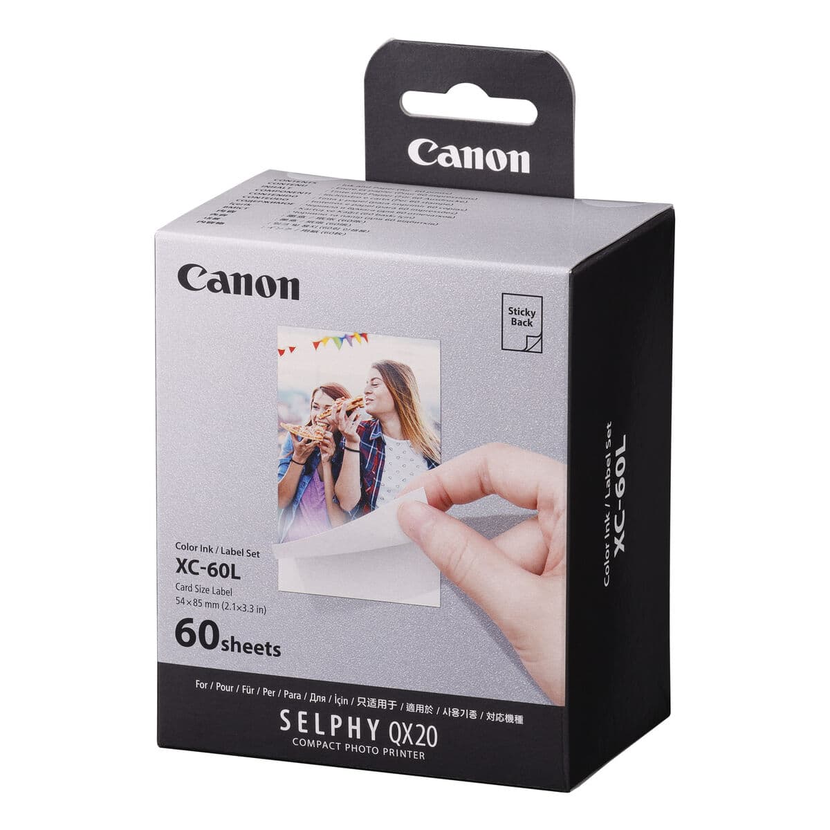 Mattes Fotopapier Canon 6756C001 5,4 x 8,5 cm (60 Stück) - Thumbnail 2