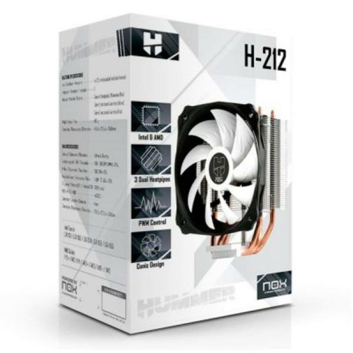 Ventilator und Kühlkörper Nox-Xtreme H-212 - Thumbnail 2