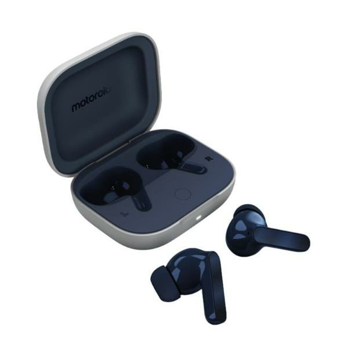Bluetooth in Ear Headset Motorola Moto Buds Blau Marineblau (Restauriert A) - Thumbnail 2