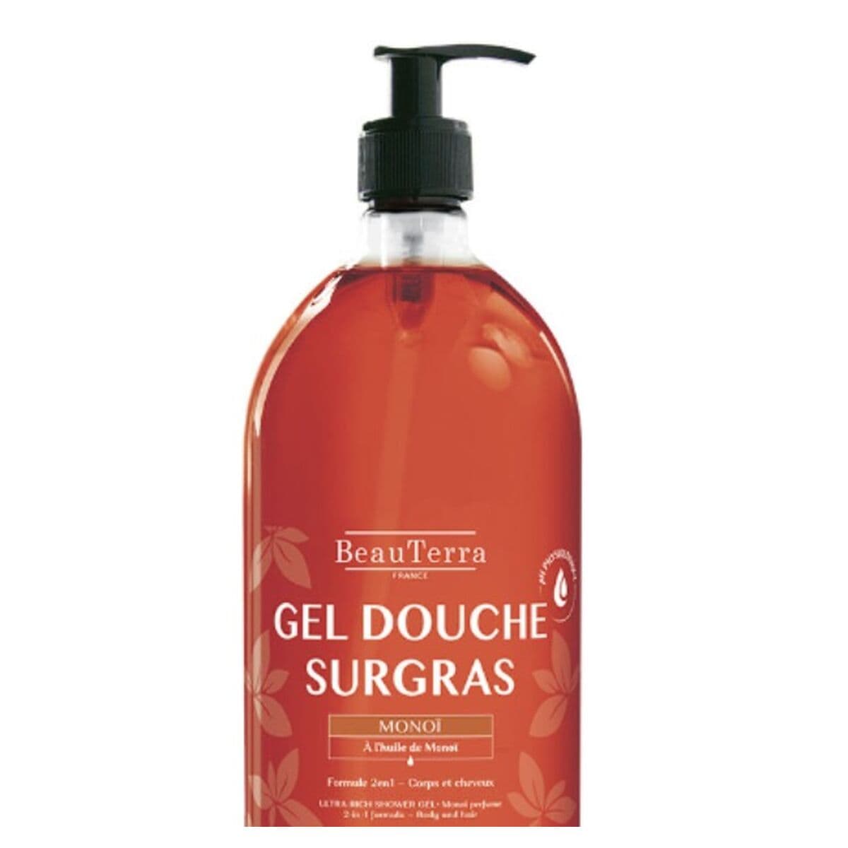 Duschgel Beauterra Monoi 1 L - Thumbnail 2