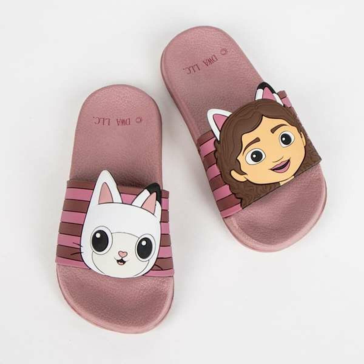 Flip Flops für Kinder Gabby's Dollhouse Rosa - Thumbnail 2