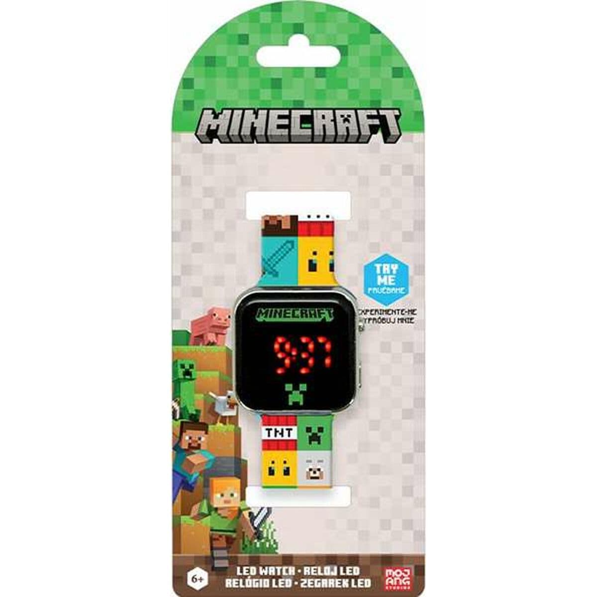 Uhr für Kleinkinder Minecraft — Bild 1