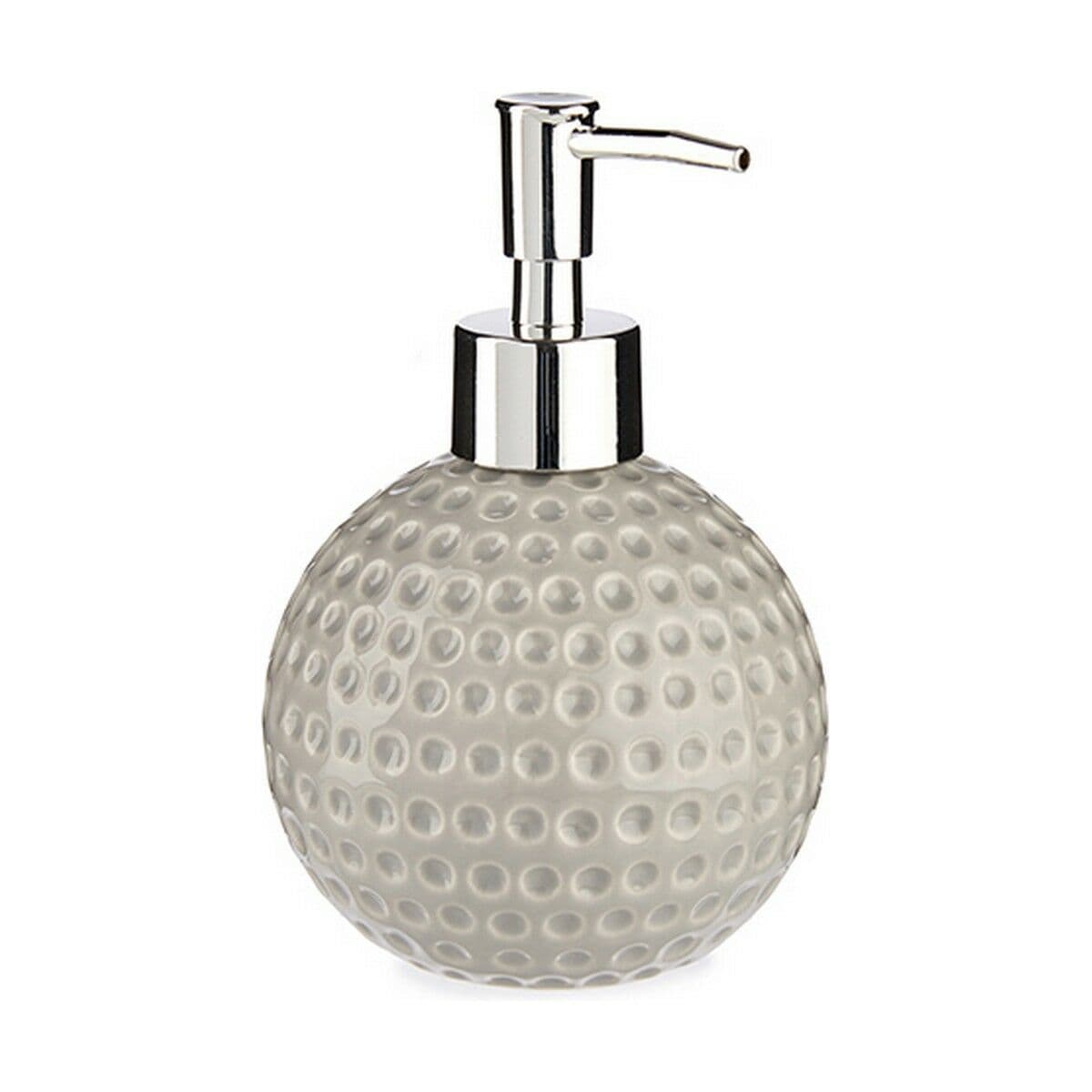 Seifenspender Berilo Golf Grau Metall aus Keramik 300 ml (12 Stück) — Bild 1