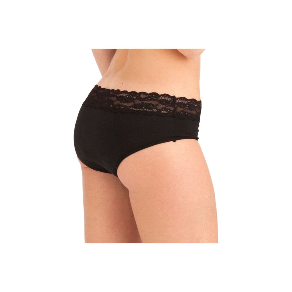 Menstruationsslip Femme Republique Schwarz - Thumbnail 2