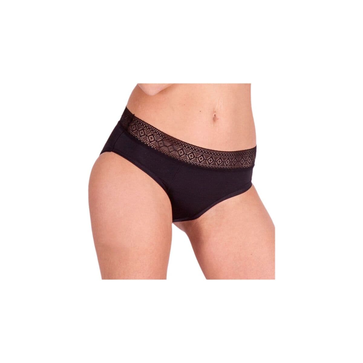 Menstruationsslip Femme Republique Schwarz - Thumbnail 2