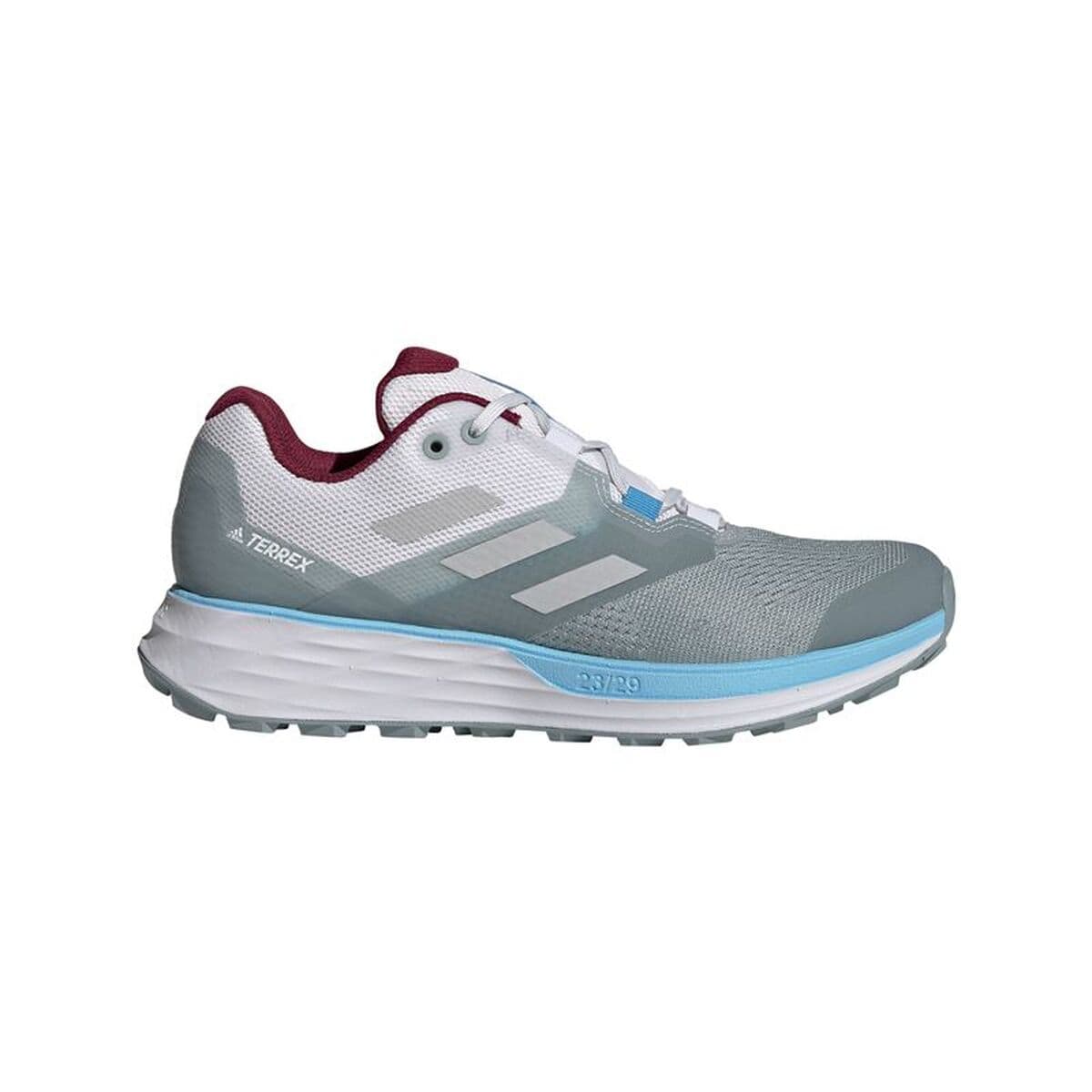 Trail-Laufschuhe für Herren (Berglauf) Adidas Terrex Two Hellgrau — Bild 1