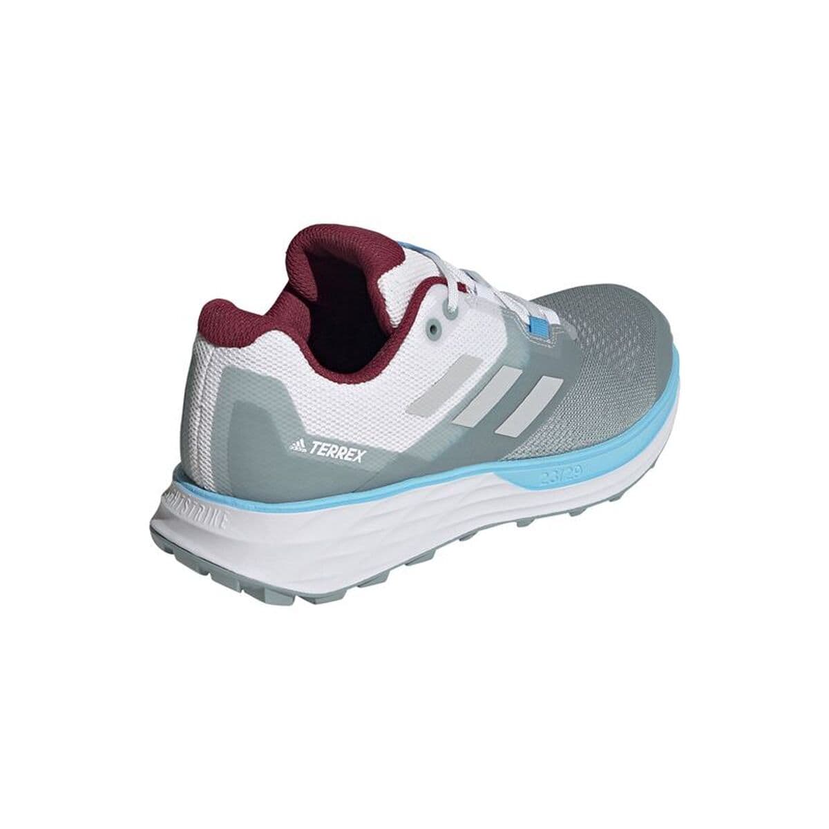 Trail-Laufschuhe für Herren (Berglauf) Adidas Terrex Two Hellgrau - Thumbnail 6