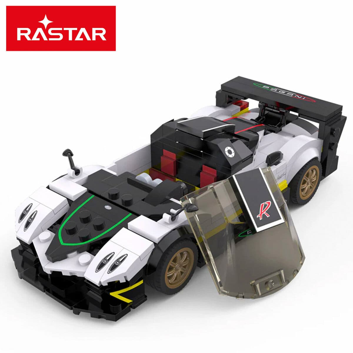 Konstruktionsspiel Pagani Auto 387 Stücke - Thumbnail 6