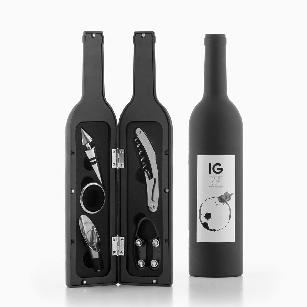 Wein-Zubehörset in Flaschenoptik InnovaGoods 5 Stücke - Thumbnail 7