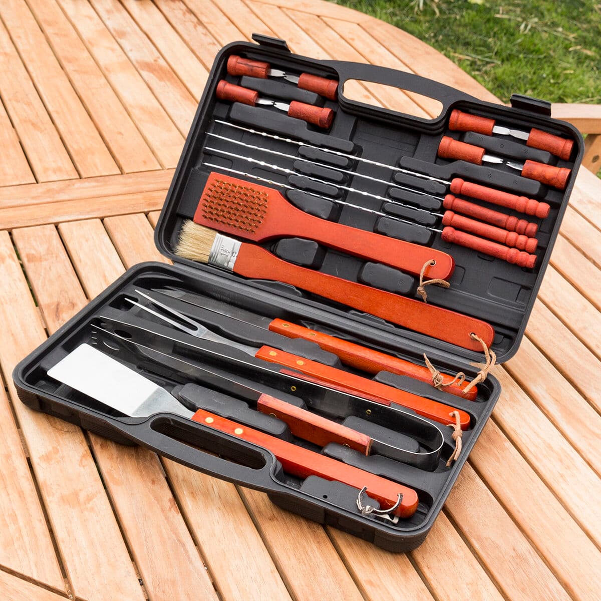 Handkoffer Barbacoa Barbecase InnovaGoods 18 Stücke - Thumbnail 3
