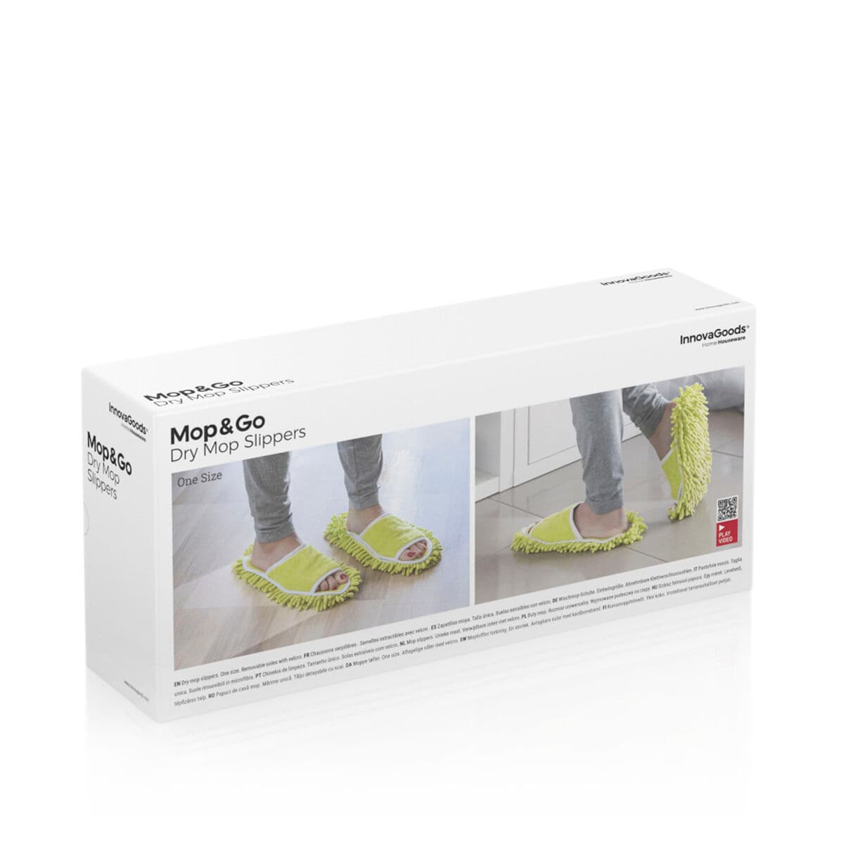 Mopp Pantoffeln Mop&Go InnovaGoods - Thumbnail 5