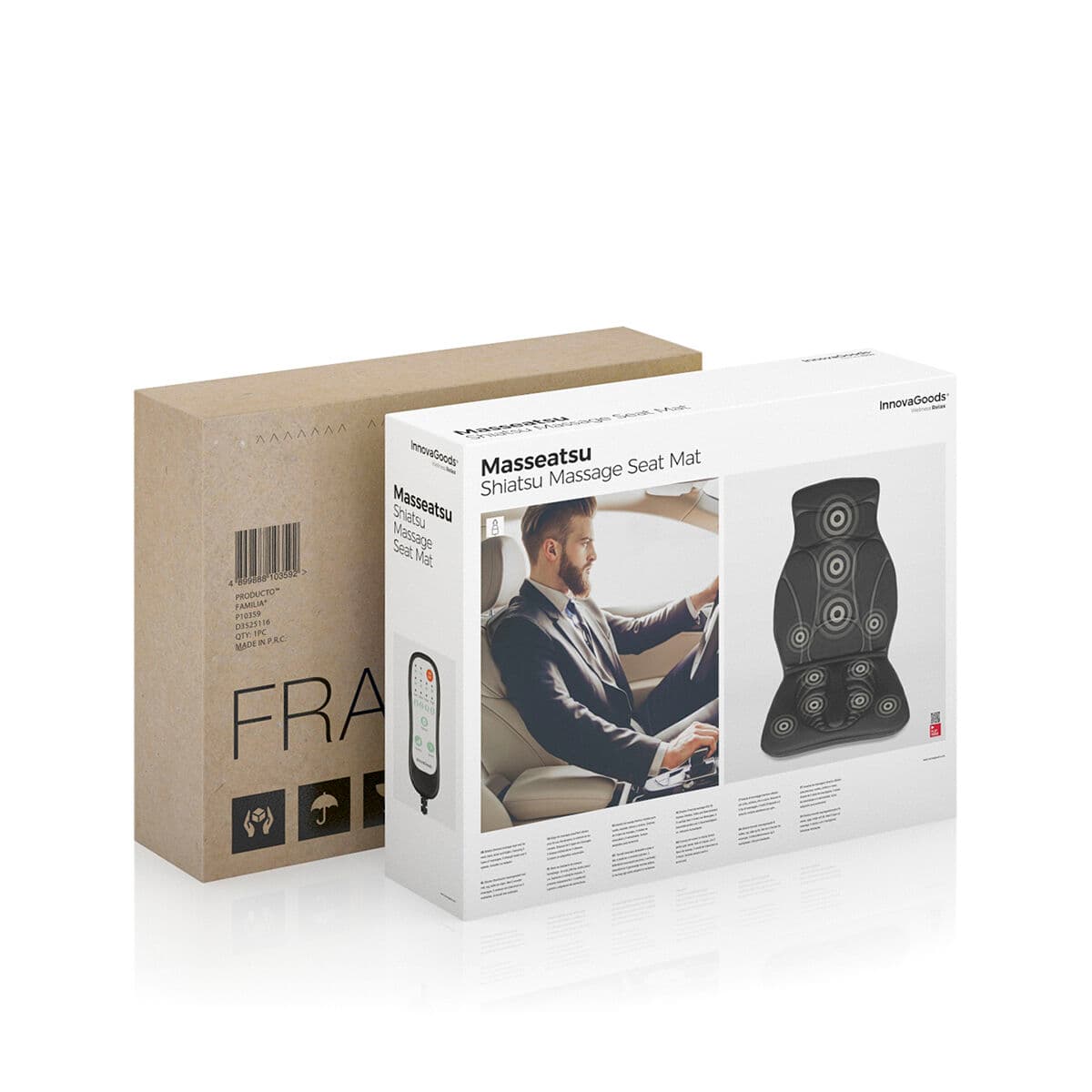 Massagesitzmatte Masseatsu InnovaGoods - Thumbnail 7