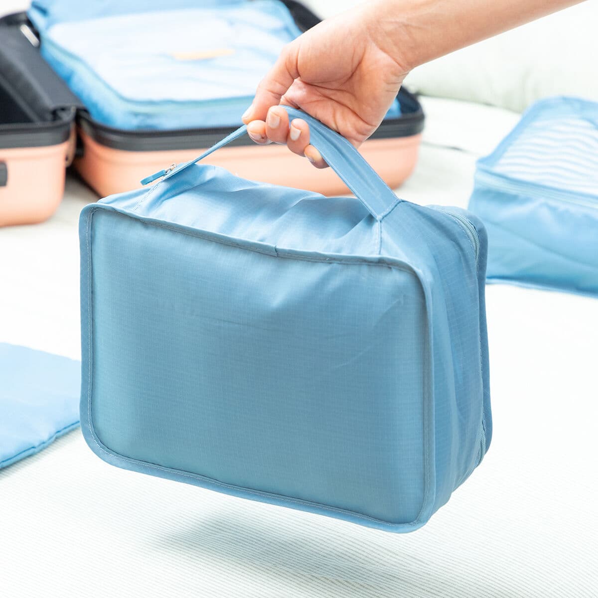 Ordnungssäcke für Koffer Luggan InnovaGoods 6 Stücke - Thumbnail 4
