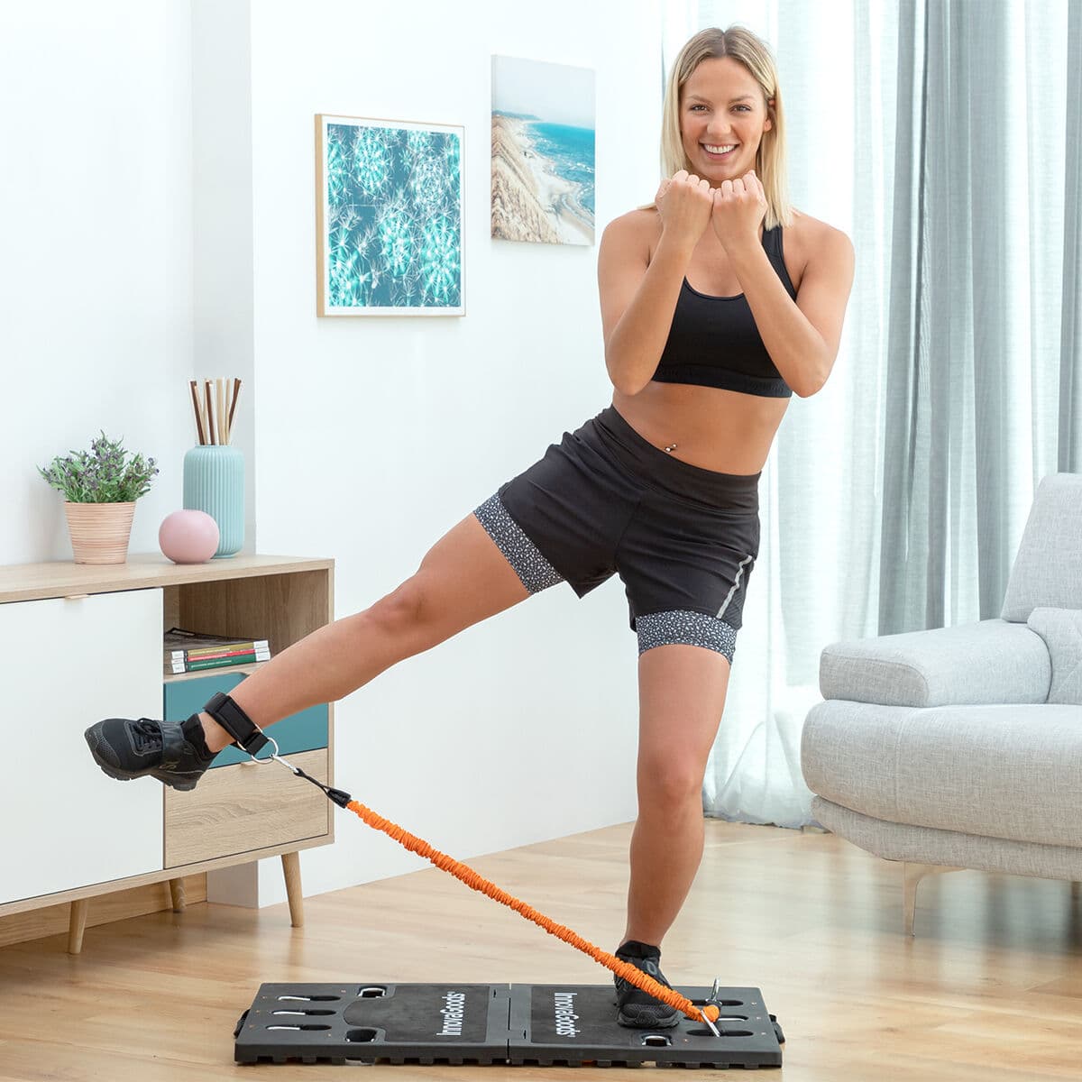 Integriertes tragbares Trainingssystem mit Übungsanleitung Gympak Max InnovaGoods - Thumbnail 8
