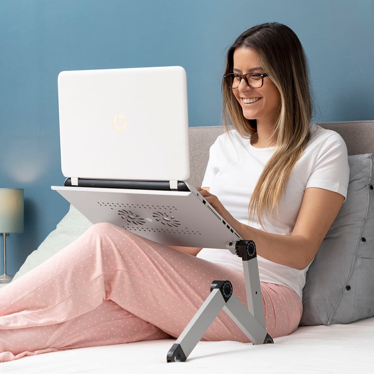 Einstellbarer Laptop-Tisch mit mehreren Positionen Omnible InnovaGoods - Thumbnail 2
