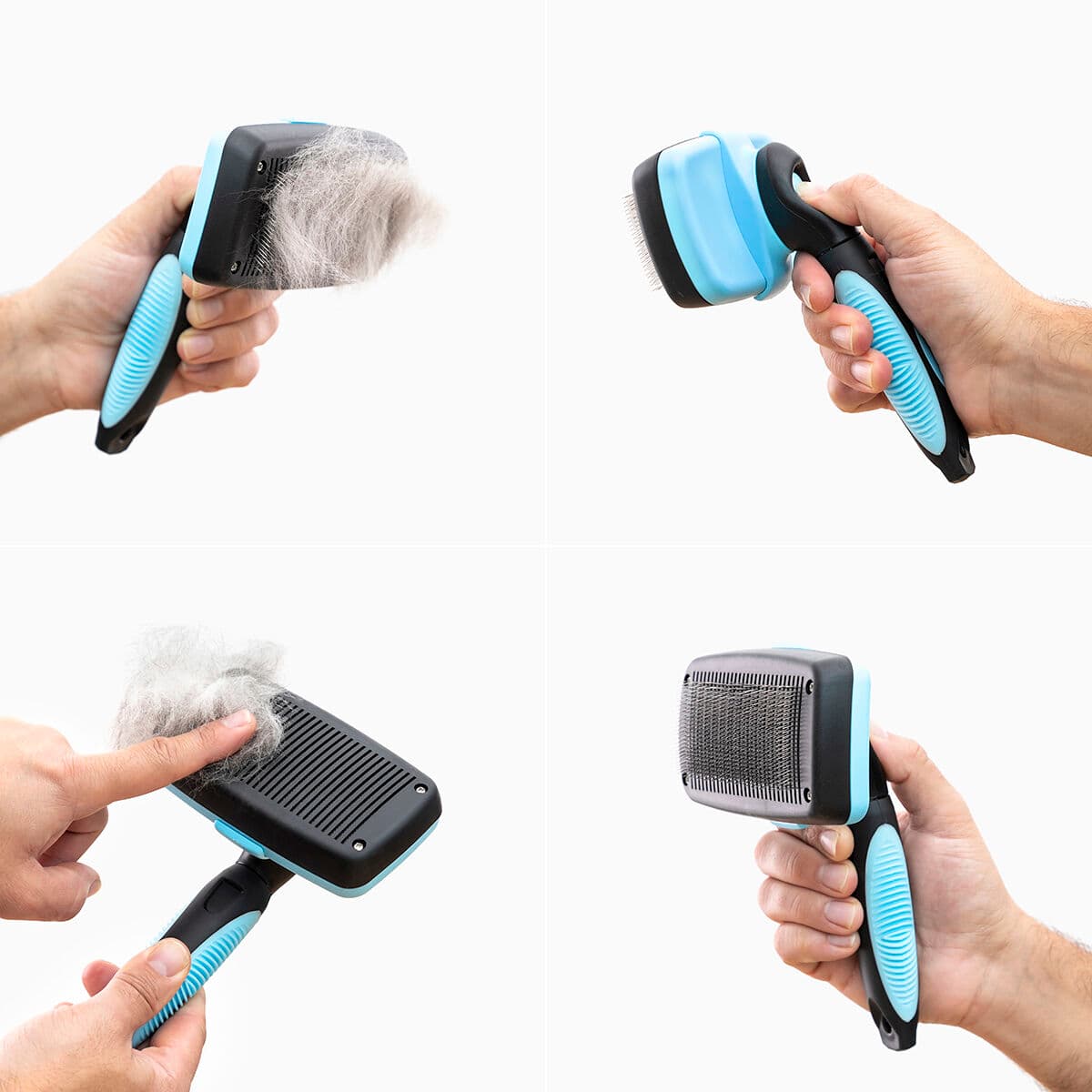 Reinigungsbürste für Haustiere, mit einziehbaren Borsten Groombot InnovaGoods - Thumbnail 6