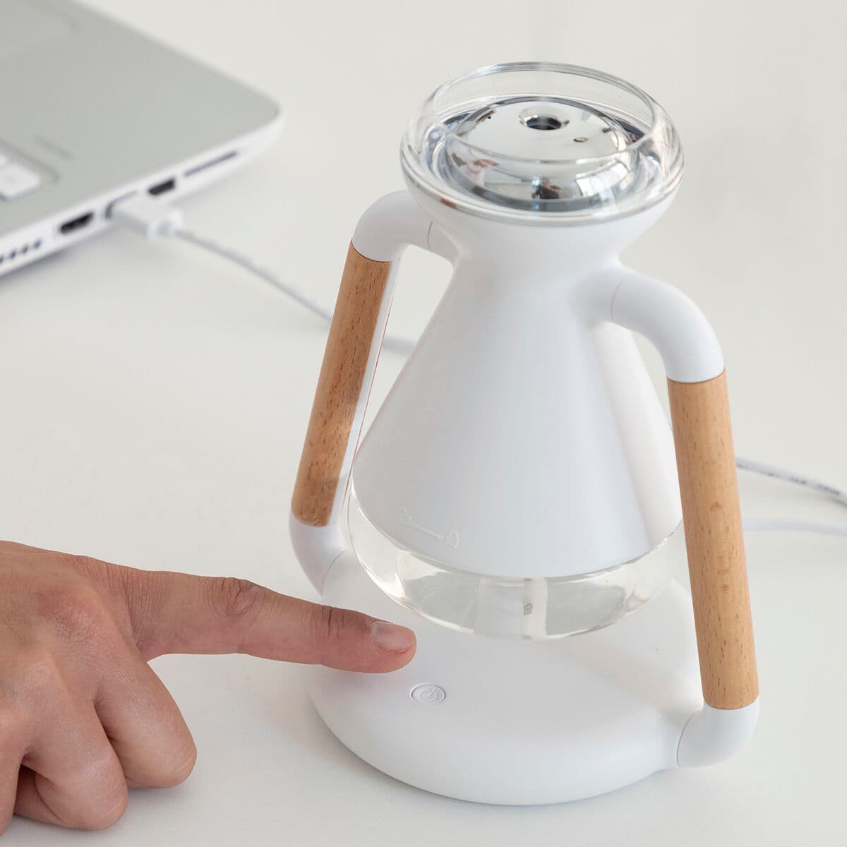 Luftbefeuchter, Aroma Diffuser und kabelloses Ladegerät, 3-in-1 Misvolt InnovaGoods - Thumbnail 8
