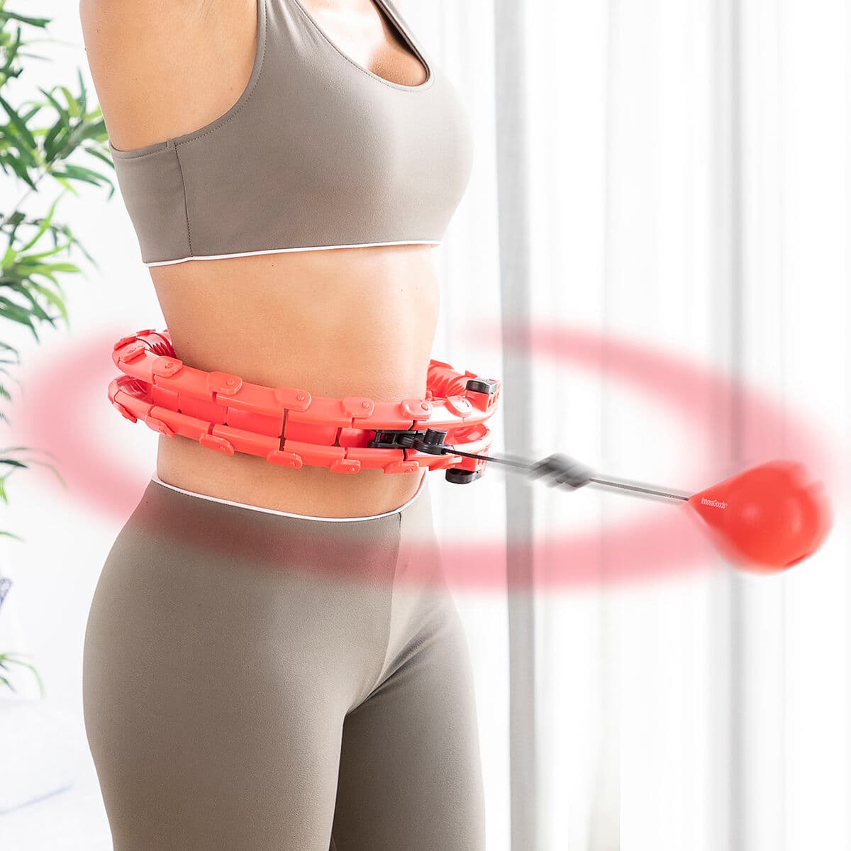 Intelligenter anpassbarer Fitness-Ring mit Gewicht Fittehoop InnovaGoods - Thumbnail 2