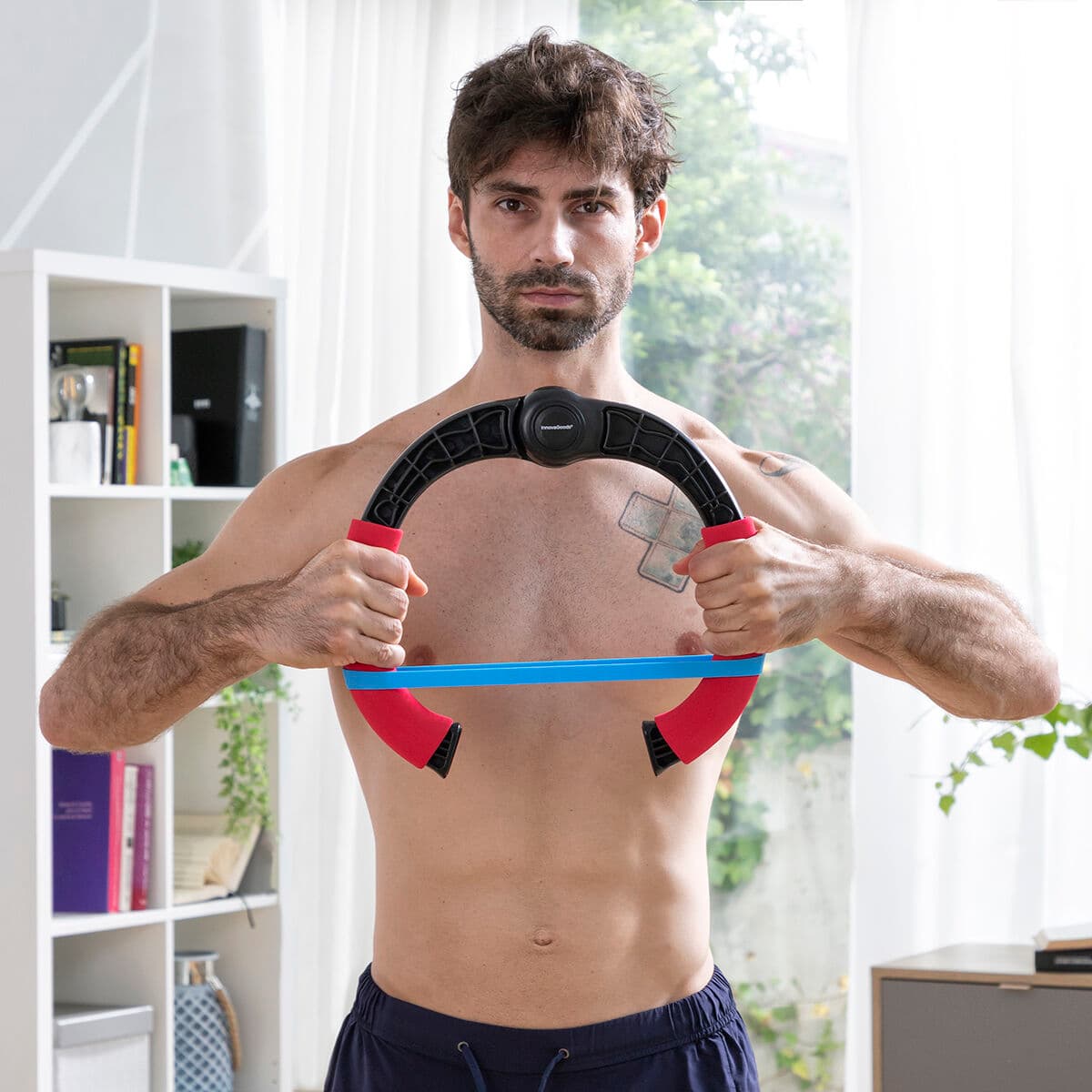 Verstellbarer Armtrainer mit Widerstandsgurt und Übungsanleitung Forcearc InnovaGoods - Thumbnail 2