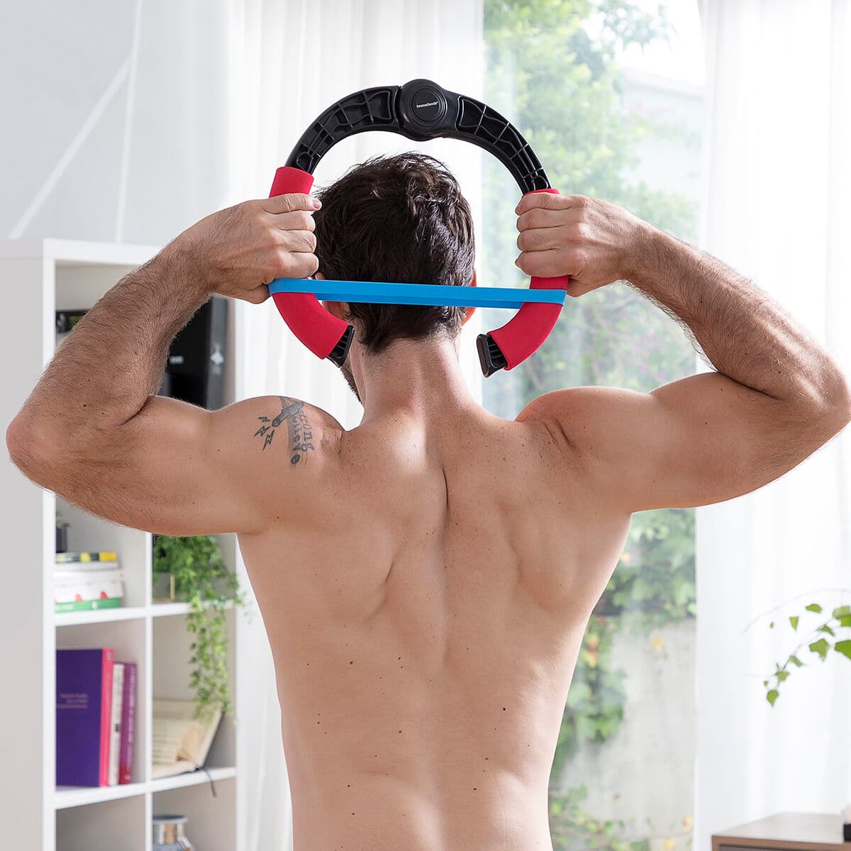 Verstellbarer Armtrainer mit Widerstandsgurt und Übungsanleitung Forcearc InnovaGoods - Thumbnail 6