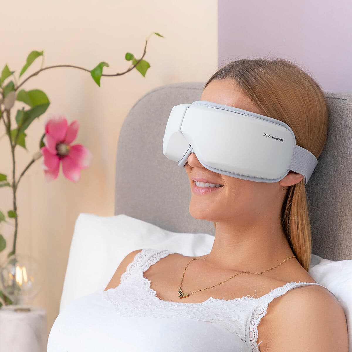 4-in-1 Luftkompressions-Augenmassagegerät Eyesky InnovaGoods - Thumbnail 2