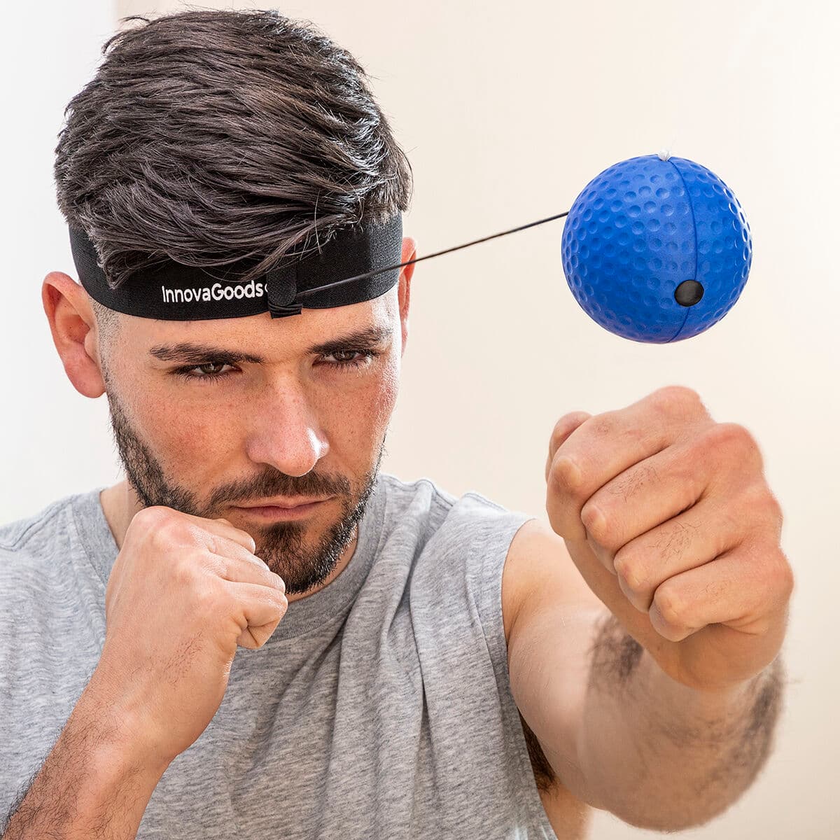 Trainings- und Reflexball-Set Balxing InnovaGoods - Thumbnail 2