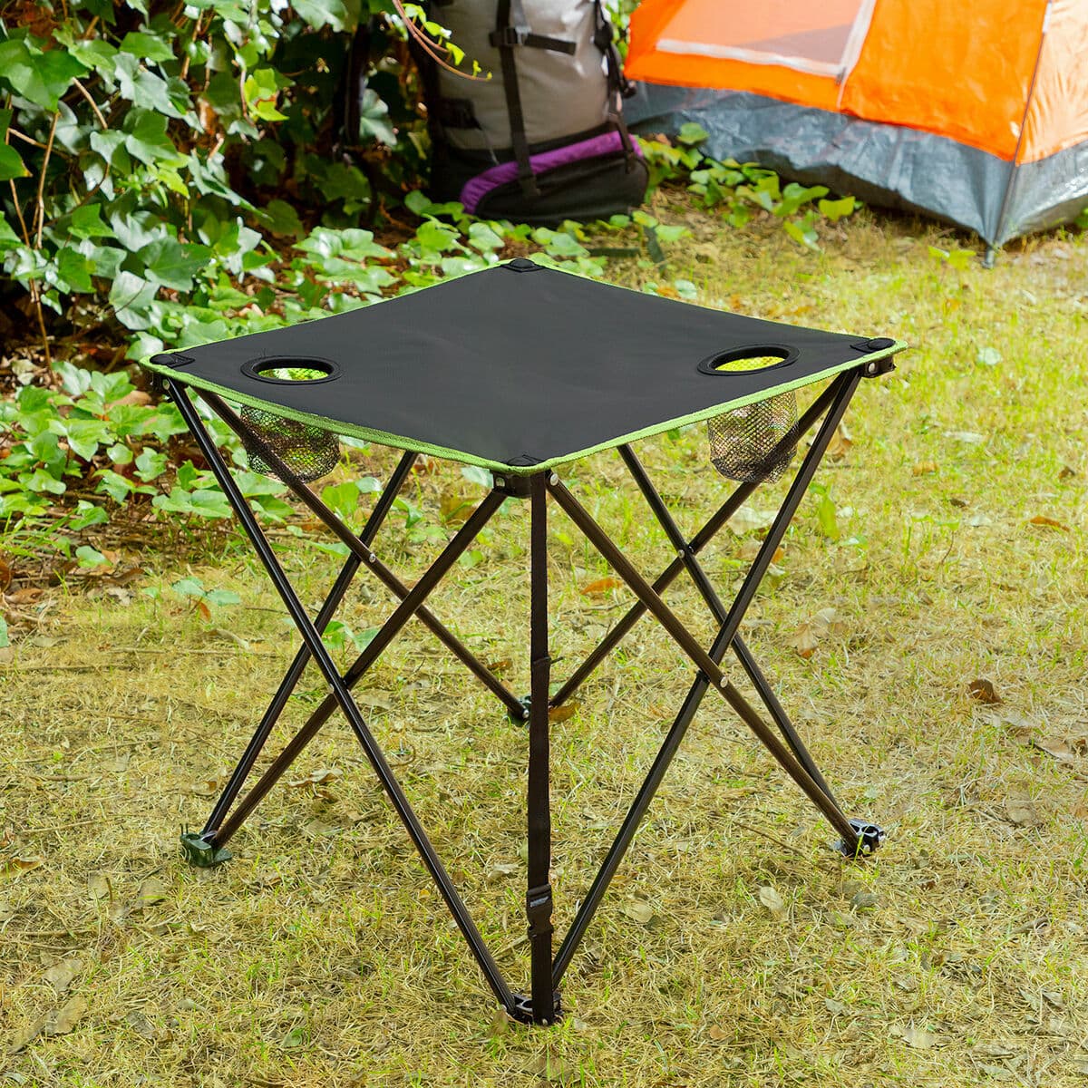 Klappbarer Campingtisch aus Textil mit Hülle Cafolby InnovaGoods - Thumbnail 2
