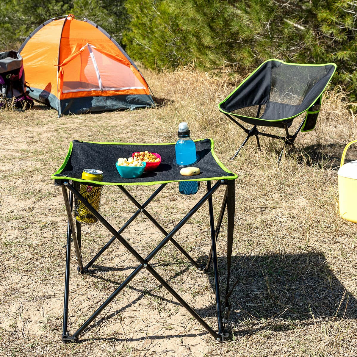 Klappbarer Campingtisch aus Textil mit Hülle Cafolby InnovaGoods - Thumbnail 7