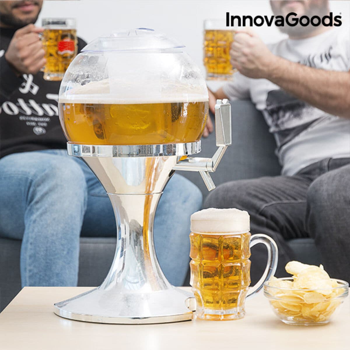 Ball Bier Kühlzapfanlage Ball InnovaGoods IG115489 Durchsichtig (Restauriert A) - Thumbnail 2