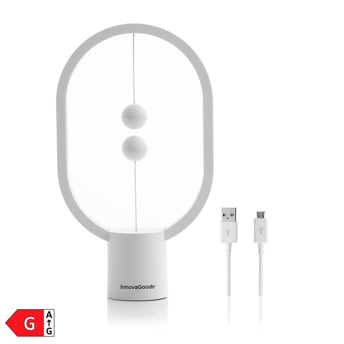 Gleichgewichtslampe mit Magnetschalter Magilum InnovaGoods Weiß 3 W (Restauriert C)