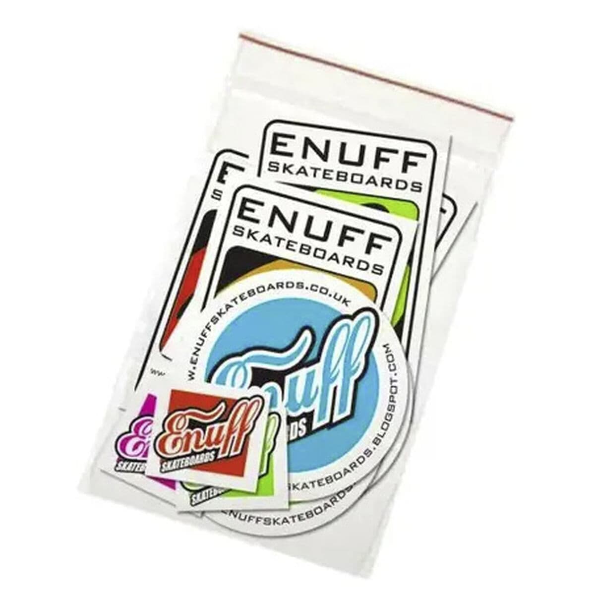 Aufkleber Enuff Skateboards Schwarz — Bild 1
