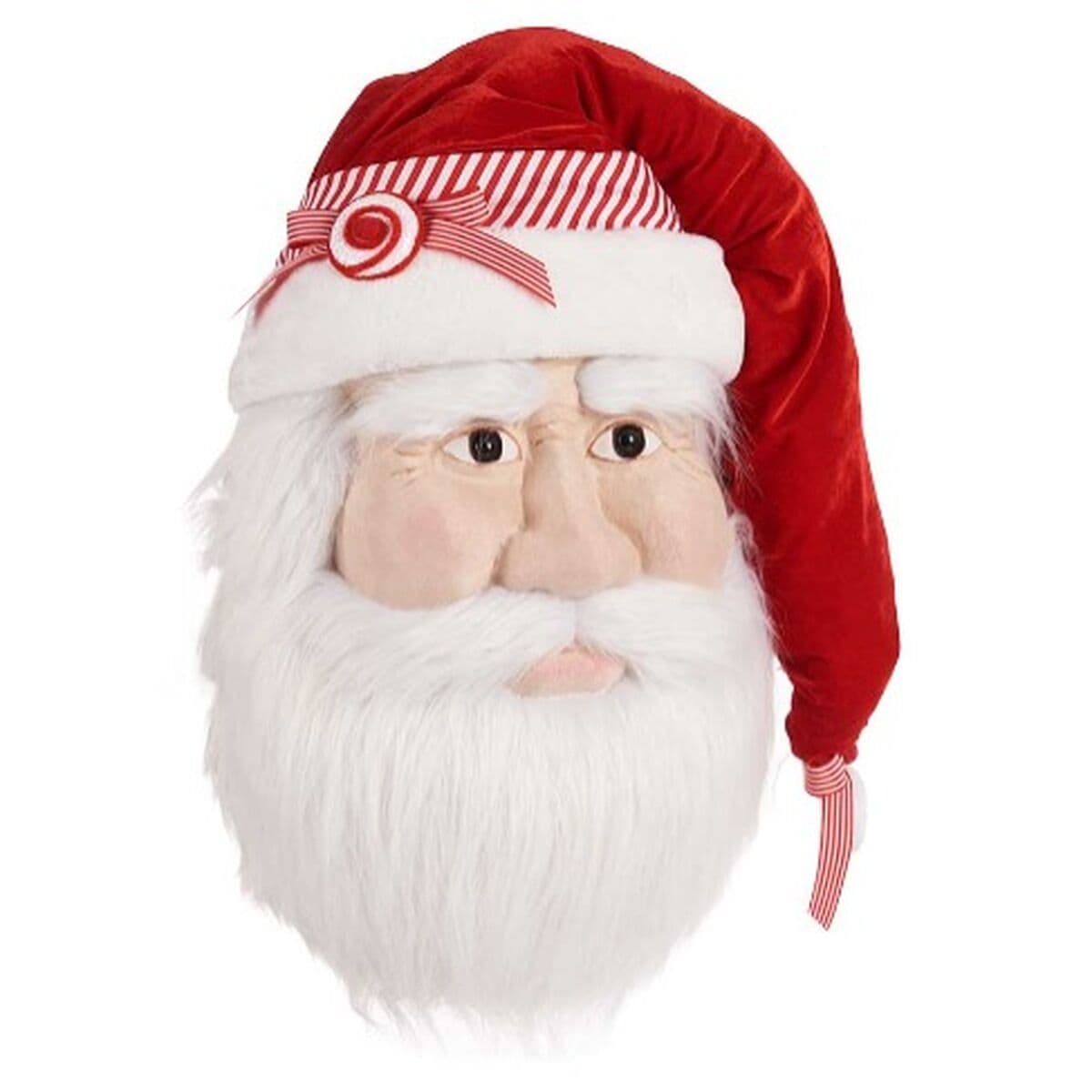 Deko-Figur Krist+ Weihnachtsmann Kopf — Bild 1