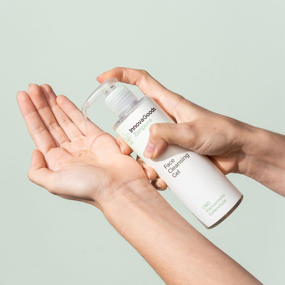 Gesichtsreinigungsgel CBD Zenpure InnovaGoods 200 ml - Thumbnail 4