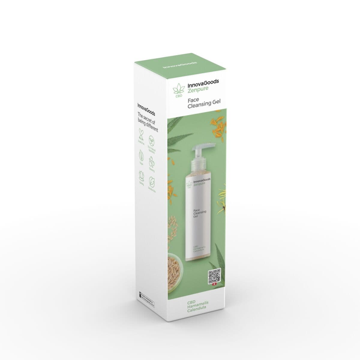 Gesichtsreinigungsgel CBD Zenpure InnovaGoods 200 ml - Thumbnail 8