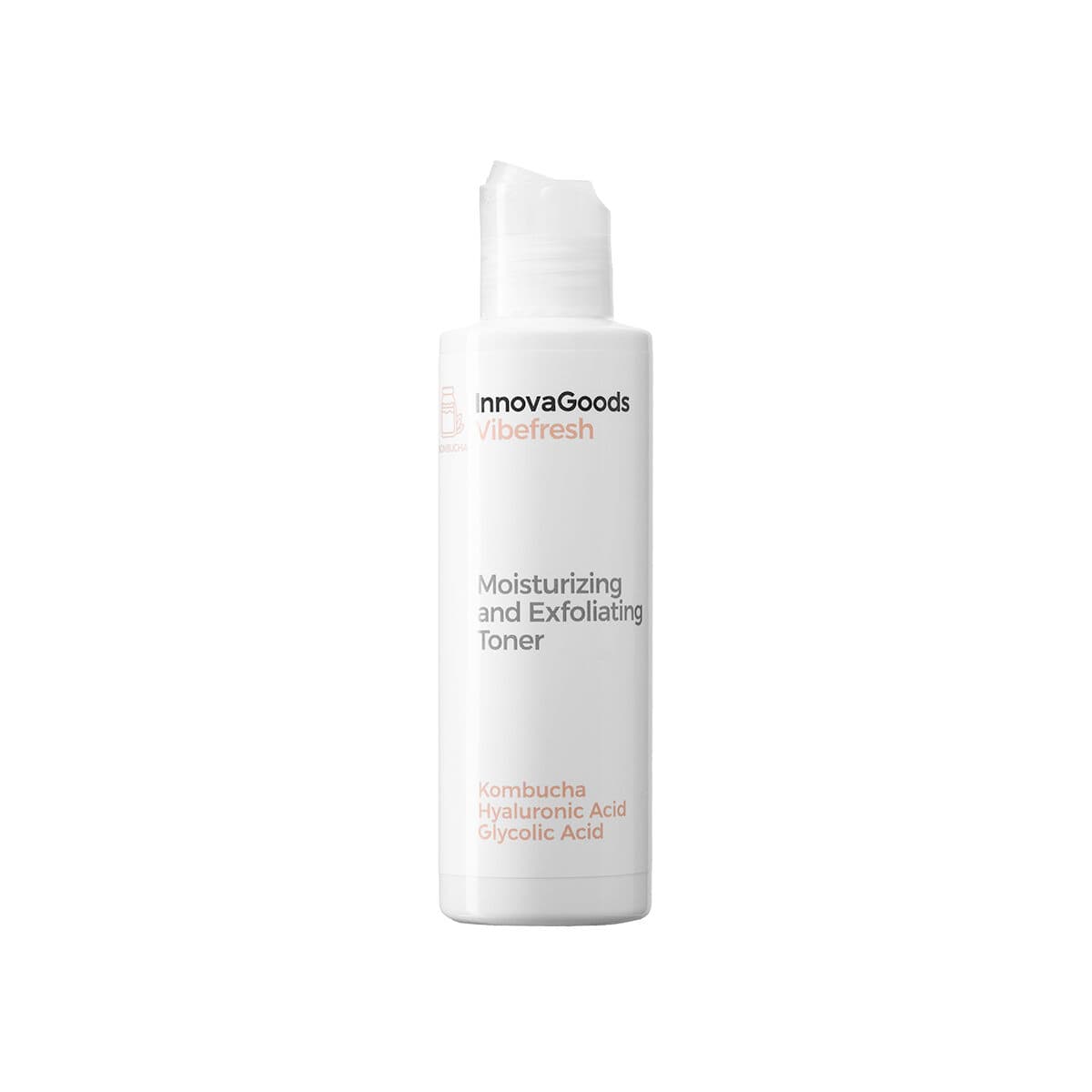 Feuchtigkeitsspendendes Gesichtswasser mit Peeling-Effekt Kombucha Vibefresh InnovaGoods 150 ml - Thumbnail 6