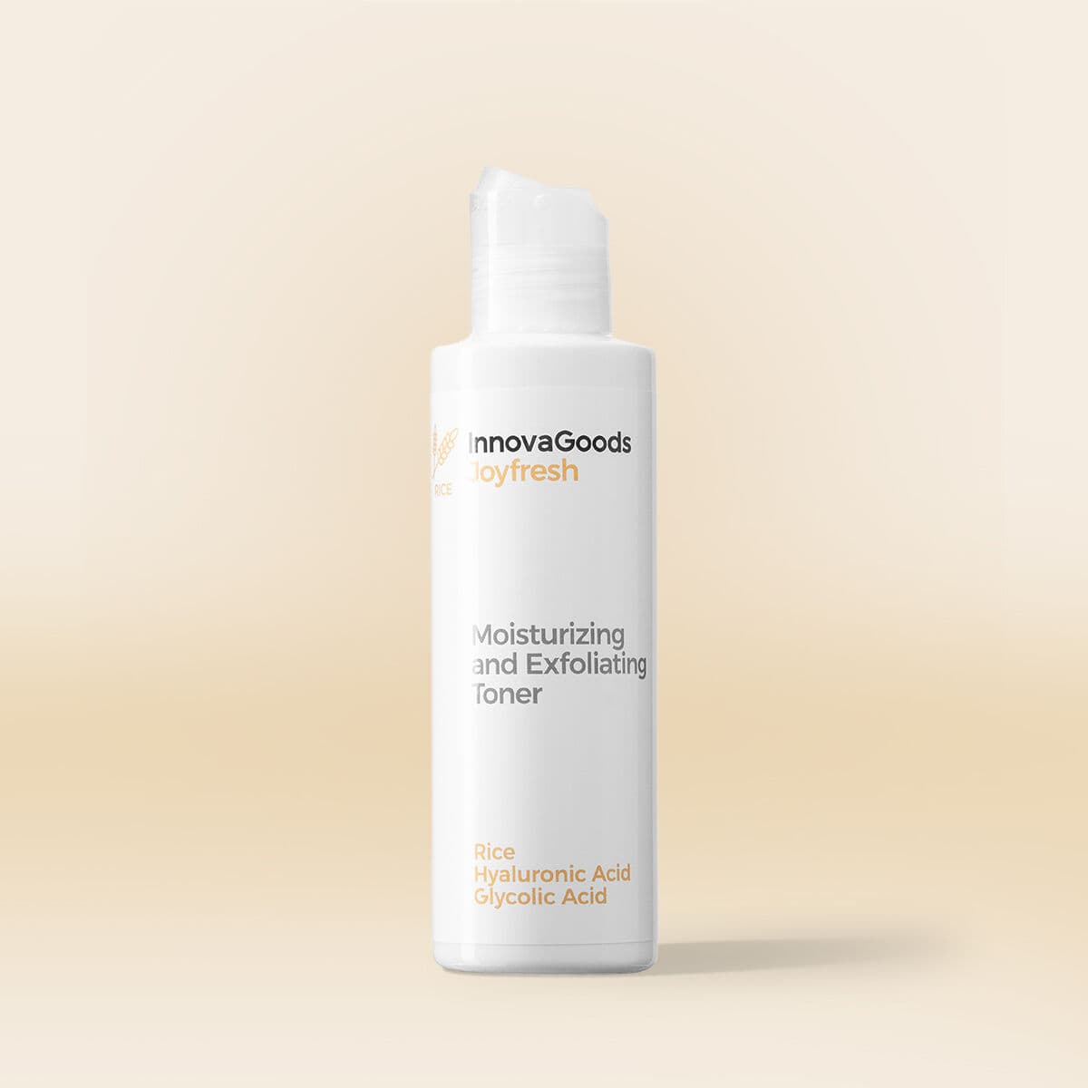 Feuchtigkeitsspendendes Gesichtswasser mit Peeling-Effekt Rice Joyfresh InnovaGoods 150 ml — Bild 1